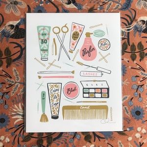 Anna Rifle Bond toiletries print